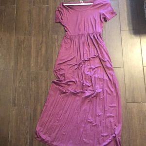Floor length flowy soft dress
